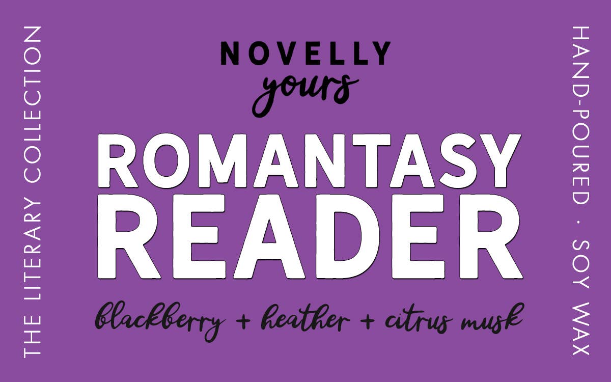 Romantasy Reader candle