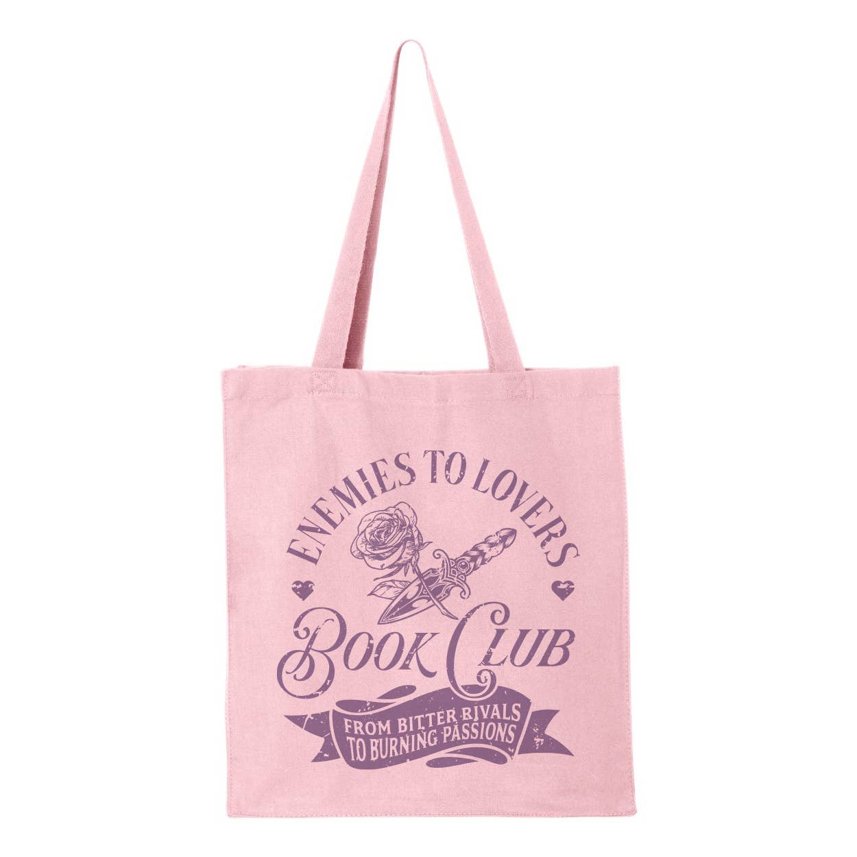Enemies To Lovers Book Club Tote Bag