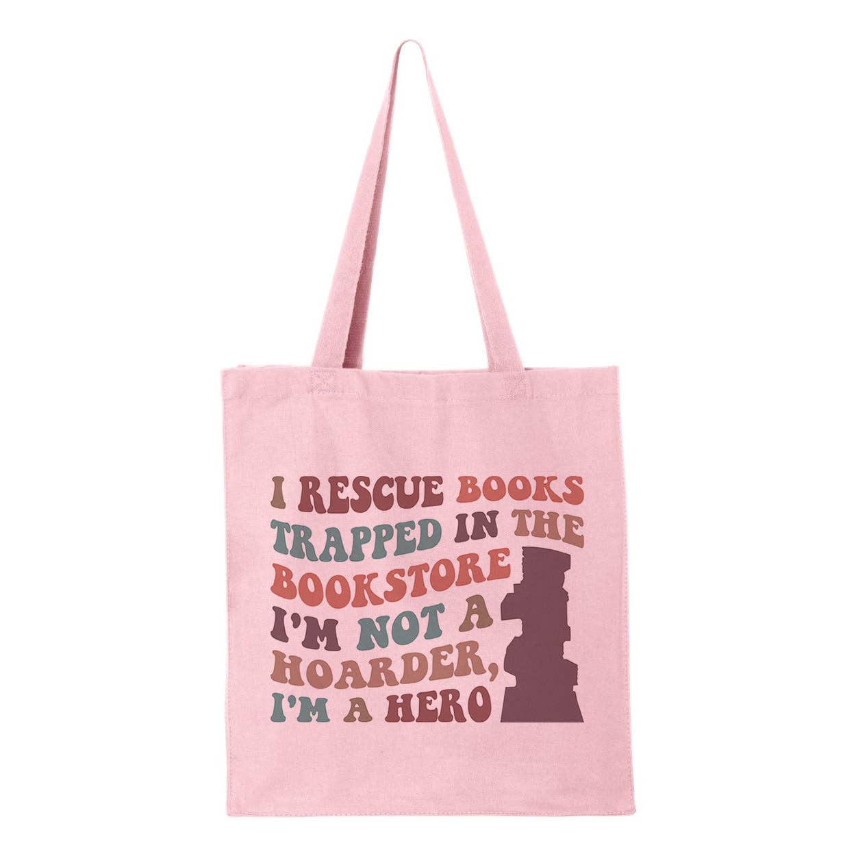 I Rescue Books Tote Bag