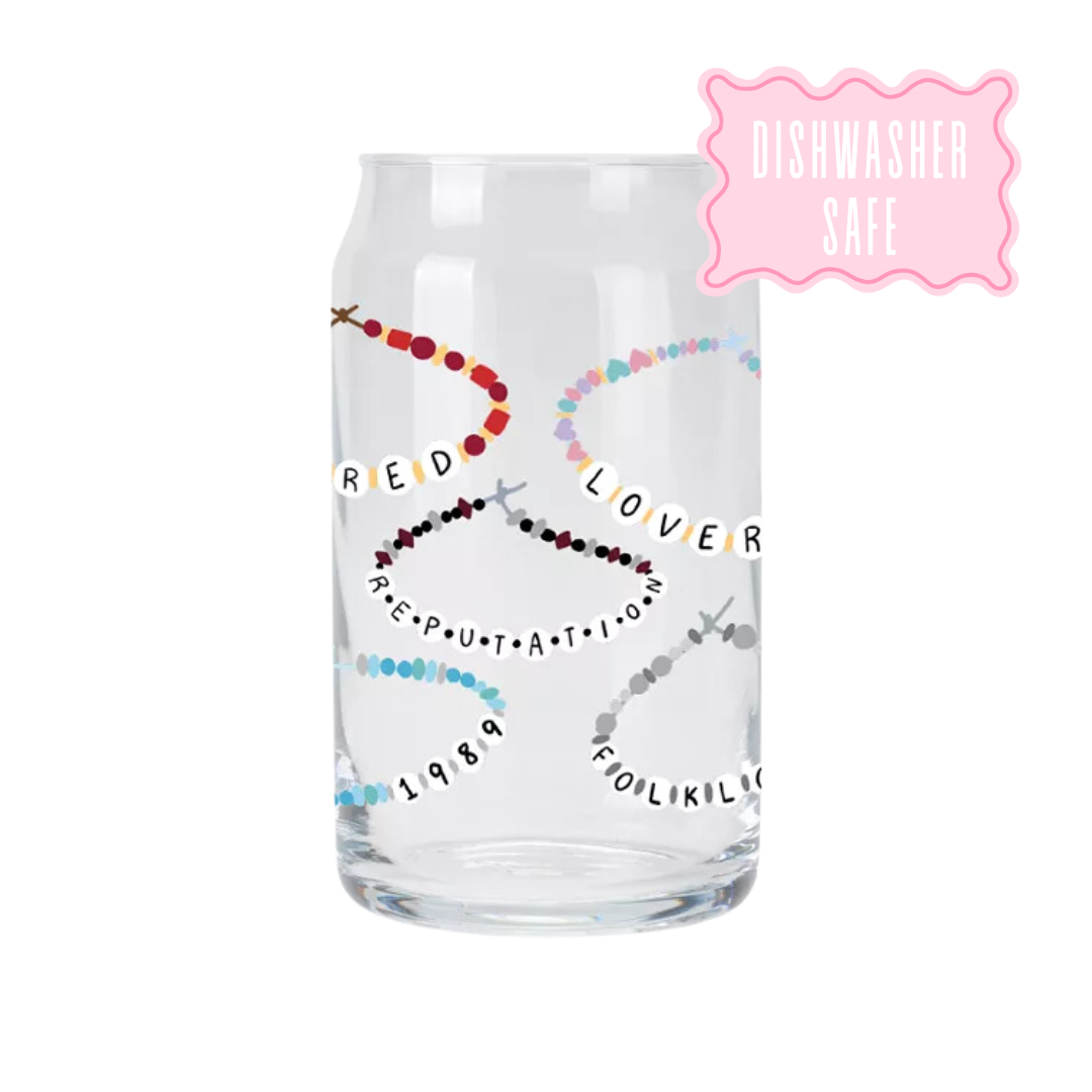 Eras Bracelets | Libbey Glass Beer Can Iced Coffee Glass
