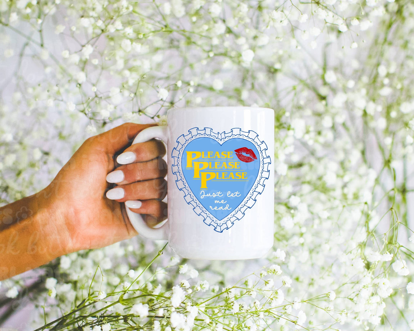 Please Let Me Read Bookish Mug