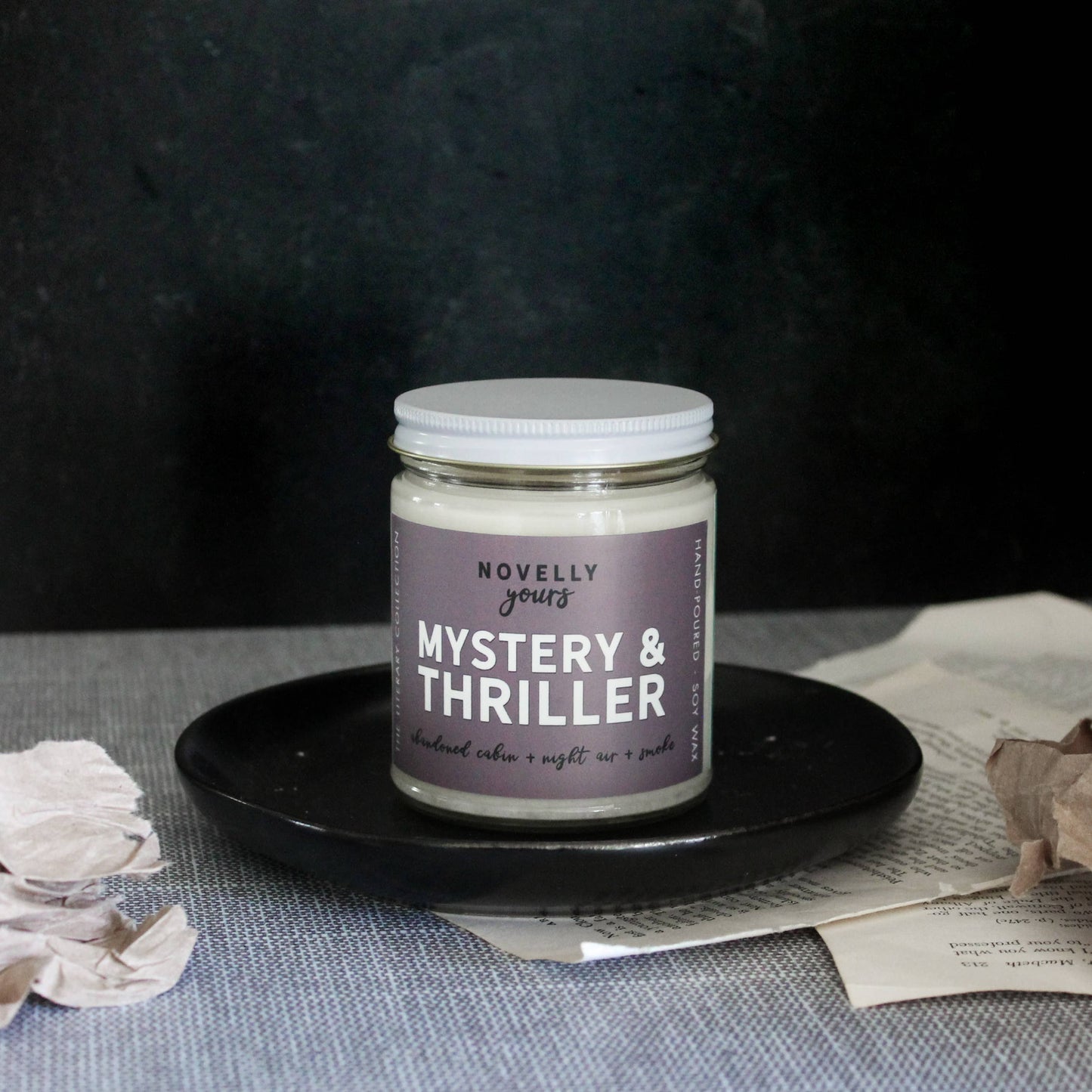 Mystery & Thriller candle