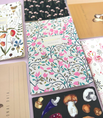 Spring Flowers Notebook