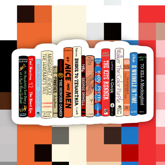 I Read Banned Books Sticker