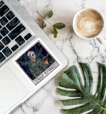 Stalker Romance Horror Bookish Sticker