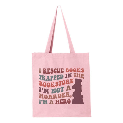 I Rescue Books Tote Bag
