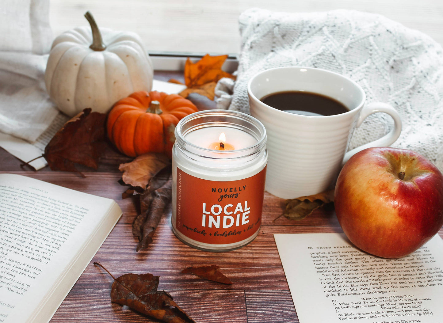 Local Indie candle