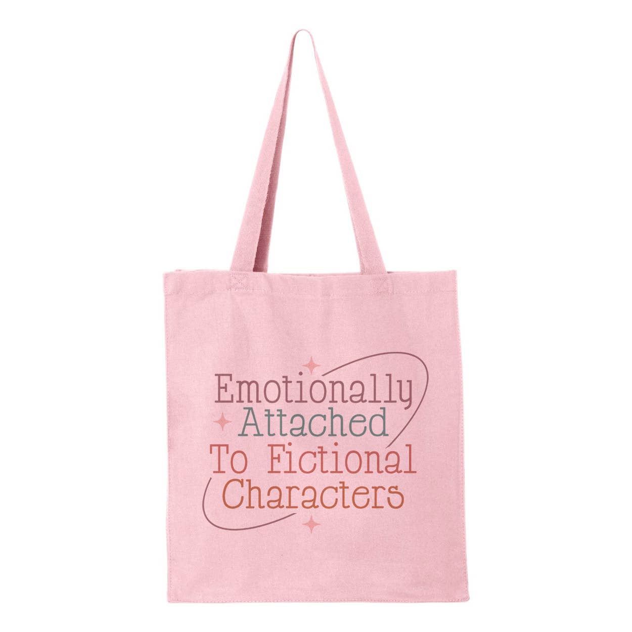 Attached To Fictional Characters Tote Bag