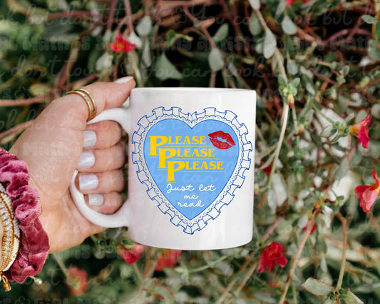 Please Let Me Read Bookish Mug