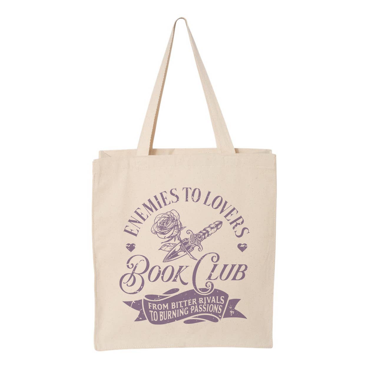 Enemies To Lovers Book Club Tote Bag