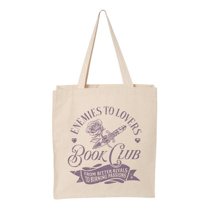 Enemies To Lovers Book Club Tote Bag