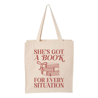 A Book For Every Situation Tote Bag