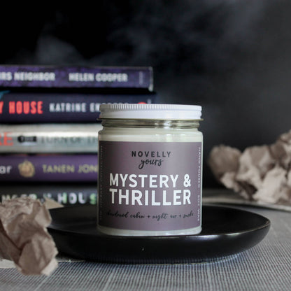 Mystery & Thriller candle